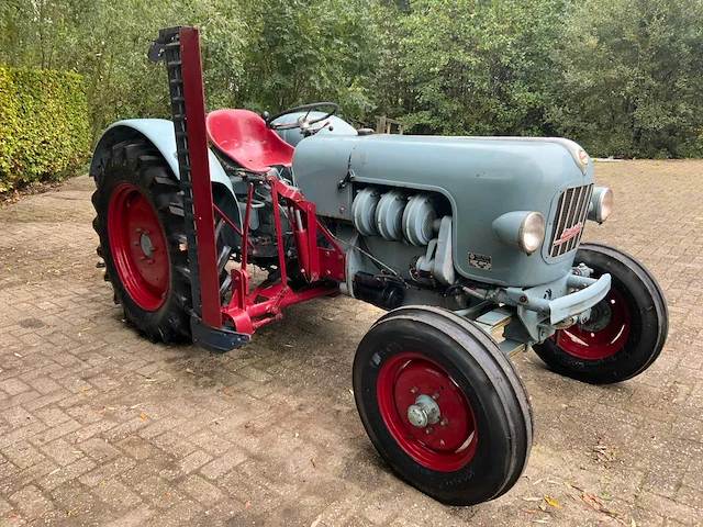 1963 eicher edk 3 oldtimer tweewielaangedreven landbouwtractor - afbeelding 12 van  33