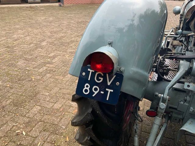 1963 eicher edk 3 oldtimer tweewielaangedreven landbouwtractor - afbeelding 26 van  33