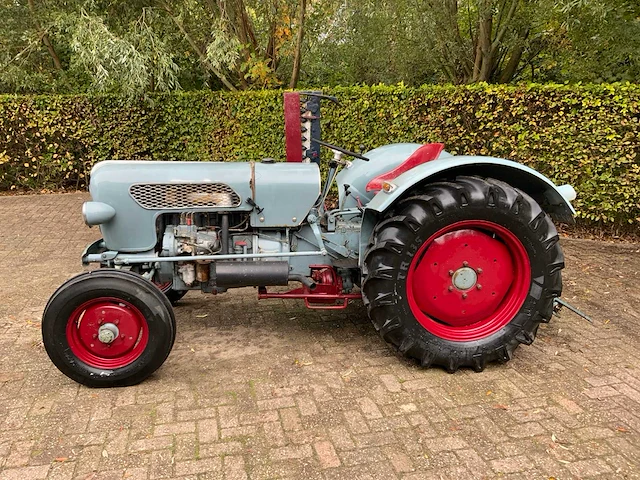 1963 eicher edk 3 oldtimer tweewielaangedreven landbouwtractor - afbeelding 23 van  33