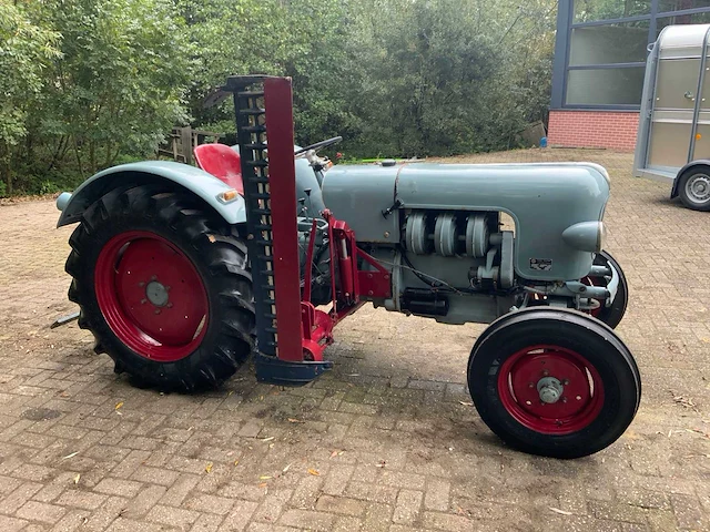 1963 eicher edk 3 oldtimer tweewielaangedreven landbouwtractor - afbeelding 29 van  33