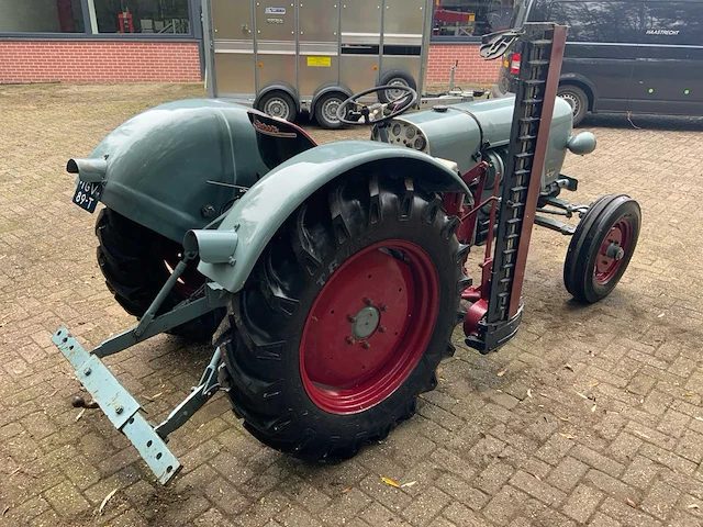 1963 eicher edk 3 oldtimer tweewielaangedreven landbouwtractor - afbeelding 32 van  33