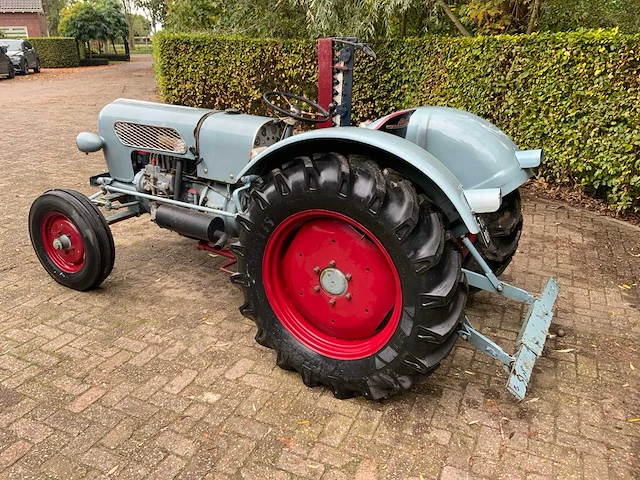 1963 eicher edk 3 oldtimer tweewielaangedreven landbouwtractor - afbeelding 33 van  33