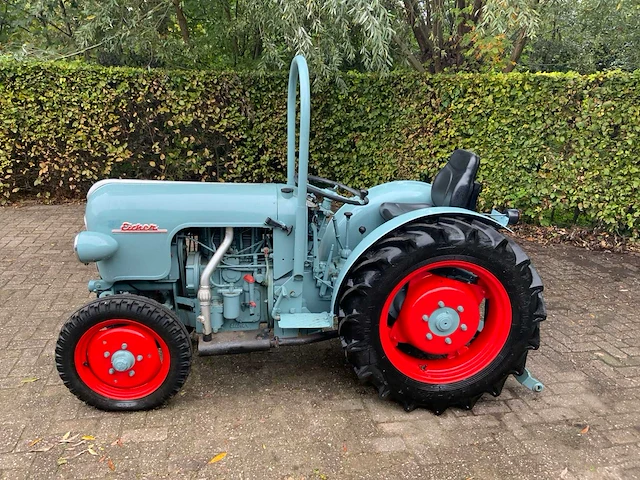 1963 eicher es201 oldtimer tweewielaangedreven landbouwtractor - afbeelding 12 van  33