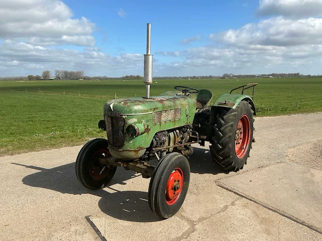 1963 fendt fw 288 oldtimer tractor - afbeelding 1 van  30