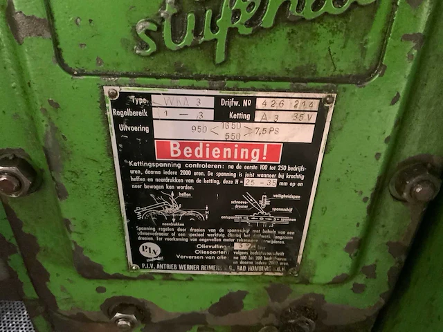 1963 hilgeland m e 4 zeskant steekmachine - afbeelding 6 van  19