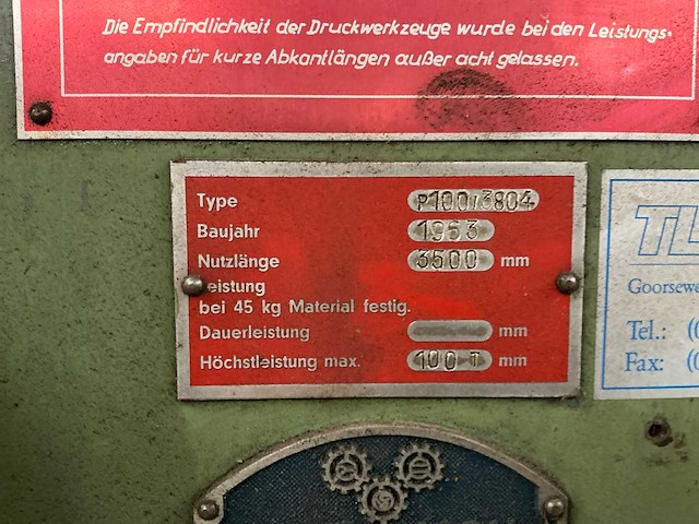 1963 lvd p100/3804 kantbank / zetbank - afbeelding 24 van  28