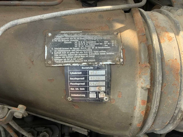 1963 steinbok dfg2cd/340 vorkheftruck - afbeelding 18 van  25