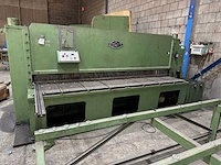 1964 eht tsh 3050x10 guillotineschaar v.v. aanvoertafel 2500x2000mm - afbeelding 1 van  12