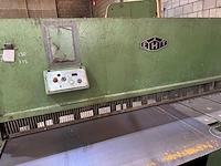 1964 eht tsh 3050x10 guillotineschaar v.v. aanvoertafel 2500x2000mm - afbeelding 9 van  12
