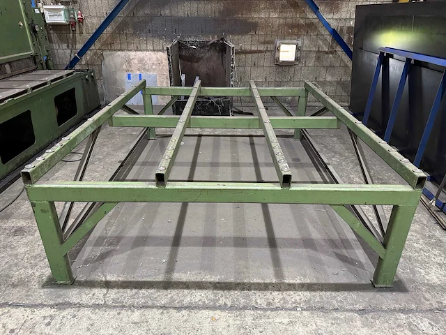 1964 eht tsh 3050x10 guillotineschaar v.v. aanvoertafel 2500x2000mm - afbeelding 12 van  12