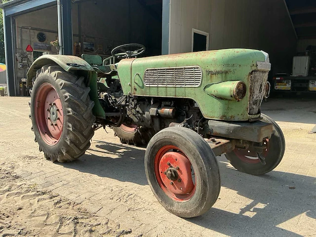 1964 fendt farmer 2-fw139/3 oldtimer tractor - afbeelding 25 van  27