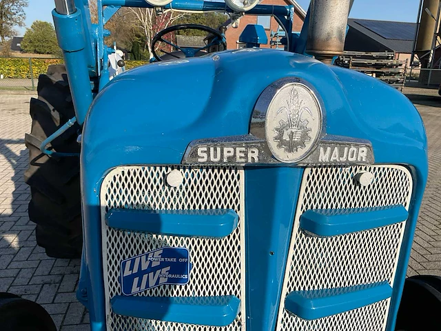 1964 fordson super major oldtimer tractor - afbeelding 3 van  26