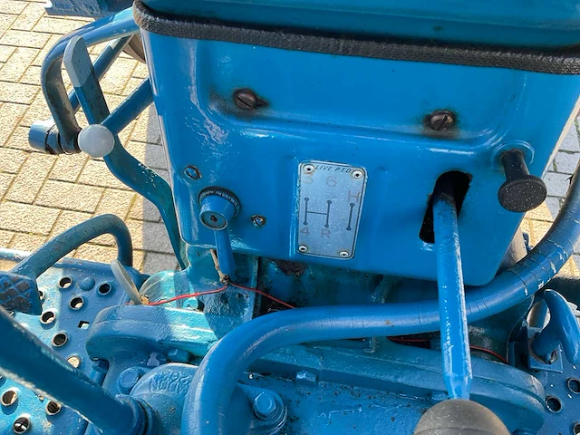 1964 fordson super major oldtimer tractor - afbeelding 9 van  26