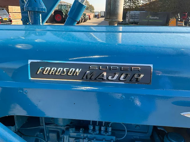 1964 fordson super major oldtimer tractor - afbeelding 25 van  26