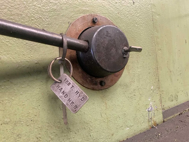 1964 wmw pye 160 s hydraulische pers ponssnibbelmachine - afbeelding 13 van  21