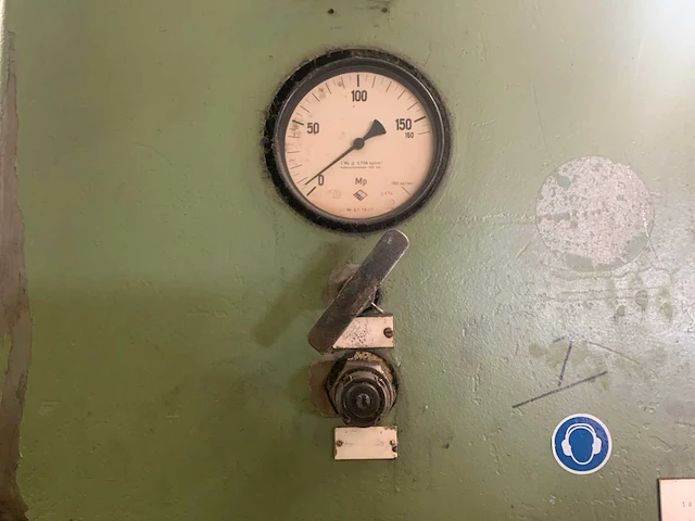 1964 wmw pye 160 s hydraulische pers ponssnibbelmachine - afbeelding 14 van  21