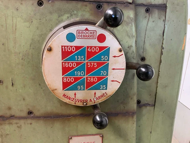1965 alcera an 700 universele freesmachine - afbeelding 7 van  9
