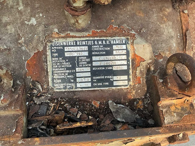 1966 deutz sf8m716 dieselmotor - afbeelding 16 van  16
