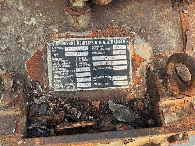 1966 deutz sf8m716 dieselmotor - afbeelding 16 van  16