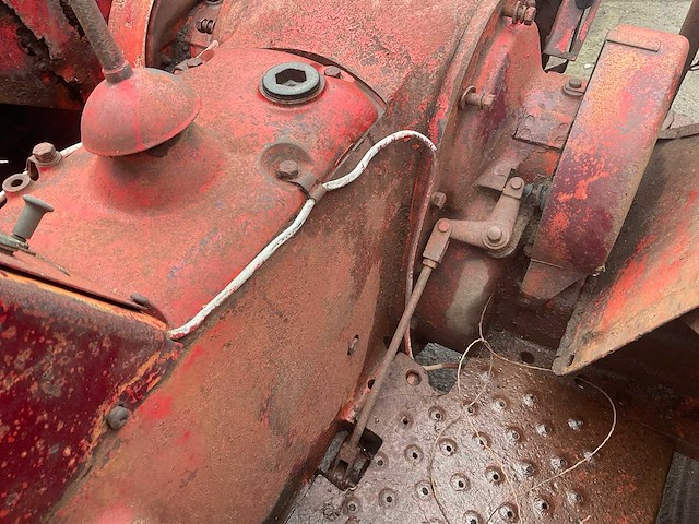 1966 nuffield 4dm/6dm 6 cilinder oldtimer tractor - afbeelding 4 van  23