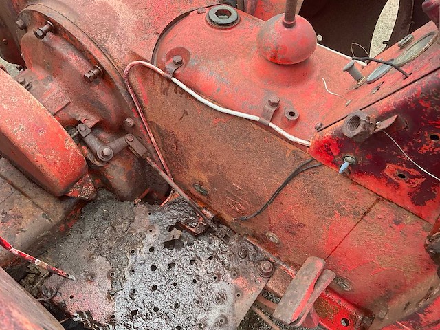 1966 nuffield 4dm/6dm 6 cilinder oldtimer tractor - afbeelding 7 van  22