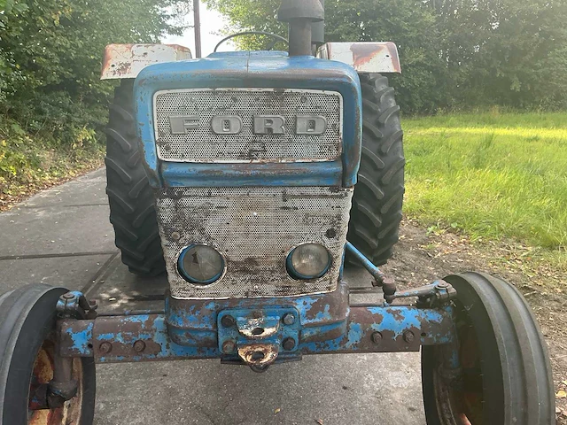1968 ford 4000 oldtimer tractor - afbeelding 6 van  21