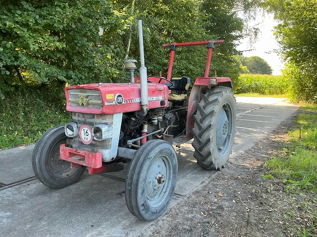 1968 massey ferguson 135 oldtimer tractor - afbeelding 1 van  25