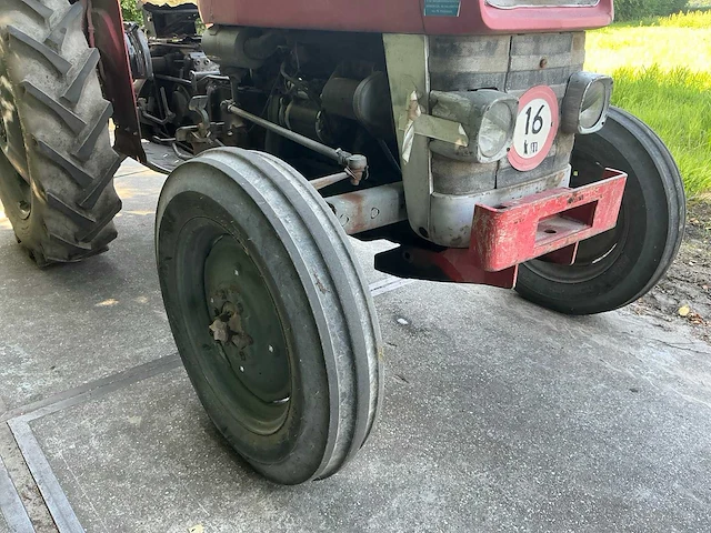 1968 massey ferguson 135 oldtimer tractor - afbeelding 25 van  25