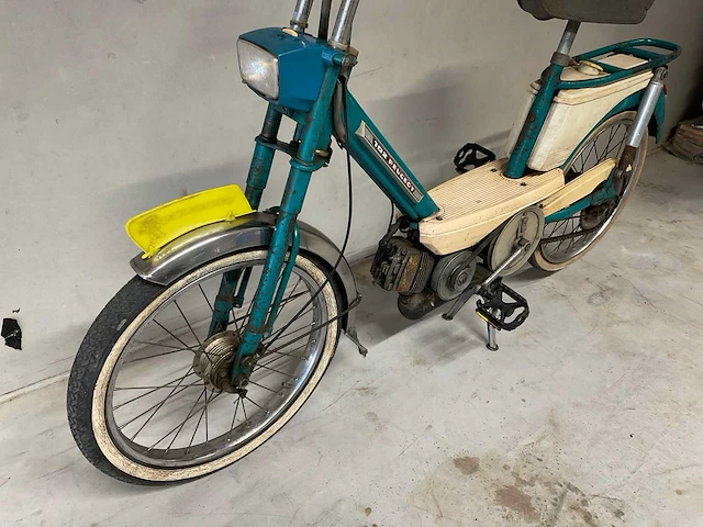 1968 peugeot 102 ms oldtimer brommer - afbeelding 20 van  24