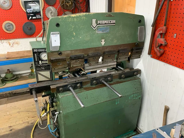 1968 promecam rg-1200-25 kantbank - afbeelding 12 van  19
