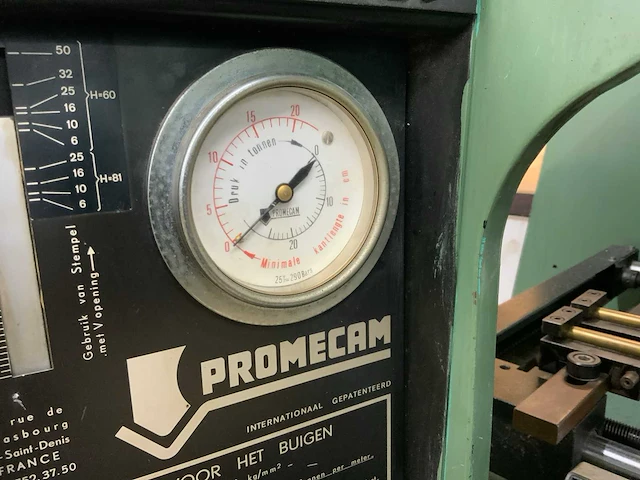 1968 promecam rg-1200-25 kantbank - afbeelding 15 van  19