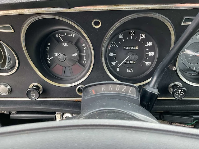1969 - toyota - crown 2600 deluxe toyoglide - personenauto - afbeelding 12 van  12