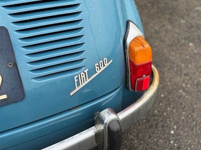 1969 fiat 600 l - afbeelding 6 van  26
