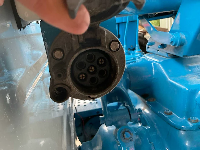 1970 ford 5095 vierwielaangedreven landbouwtractor - afbeelding 27 van  45