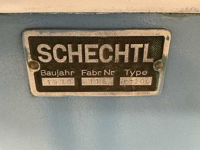 1970 schechtl ft200 guillotineschaar - afbeelding 6 van  8