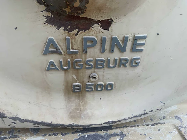 1971 alpine b500fp molen - afbeelding 24 van  27