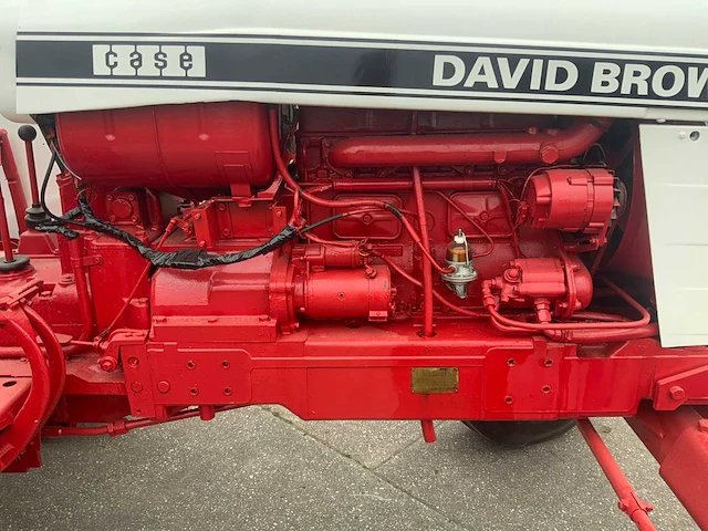 1971 david brown 1210 tweewiel aangedreven oldtimer tractor - afbeelding 5 van  30