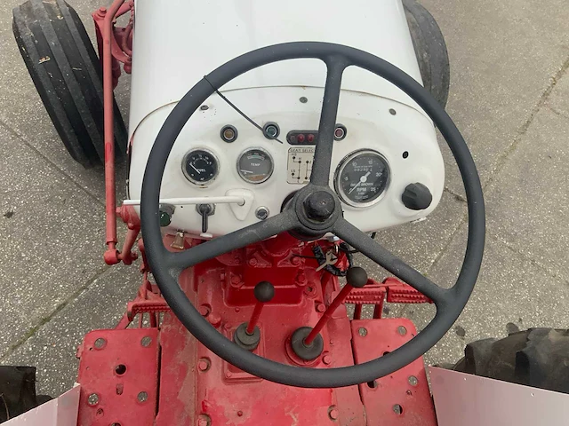 1971 david brown 1210 tweewiel aangedreven oldtimer tractor - afbeelding 10 van  30