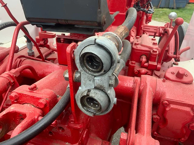 1971 david brown 1210 tweewiel aangedreven oldtimer tractor - afbeelding 18 van  30