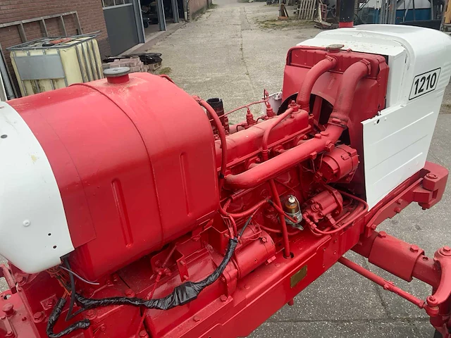 1971 david brown 1210 tweewiel aangedreven oldtimer tractor - afbeelding 22 van  30