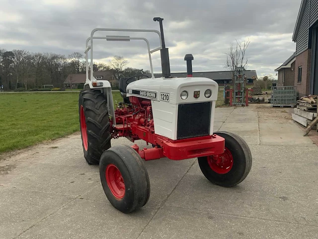1971 david brown 1210 tweewiel aangedreven oldtimer tractor - afbeelding 23 van  30