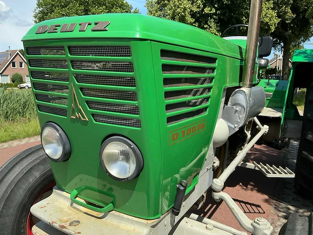1971 deutz d100 06 oldtimer tractor - afbeelding 9 van  49