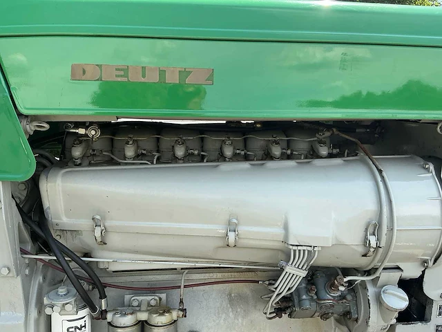 1971 deutz d100 06 oldtimer tractor - afbeelding 10 van  49