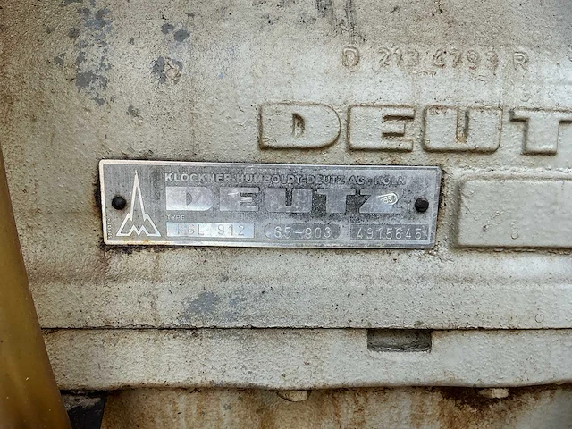 1971 deutz d100 06 oldtimer tractor - afbeelding 43 van  49