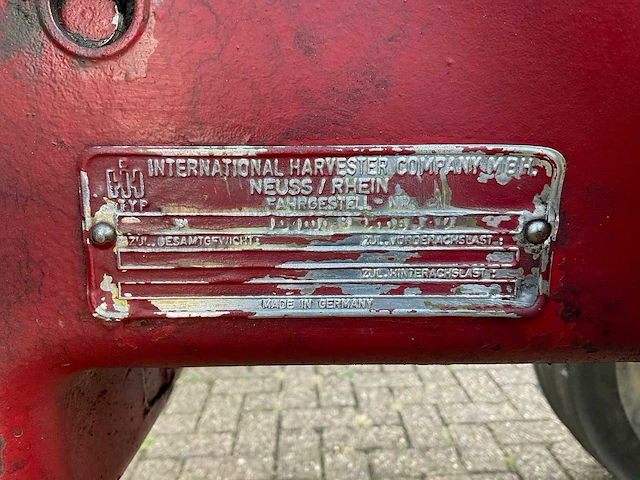 1971 international 453 oldtimer tractor - afbeelding 31 van  31