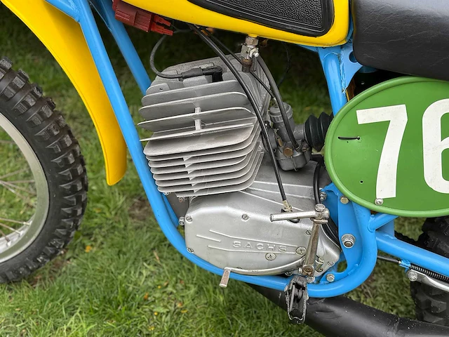 1971 monark mx125cc crossmotor - afbeelding 3 van  12