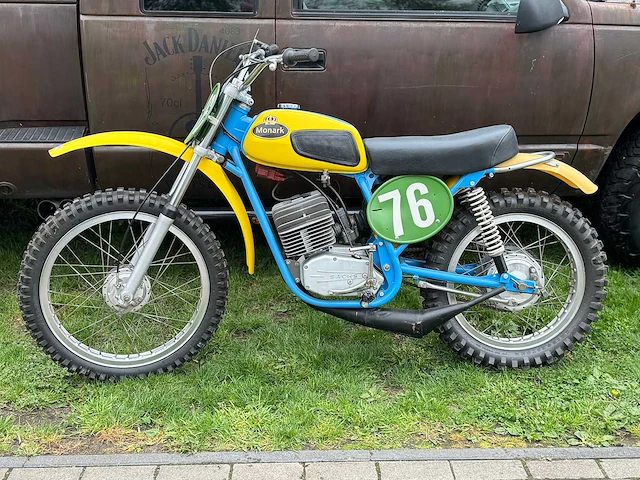 1971 monark mx125cc crossmotor - afbeelding 5 van  12