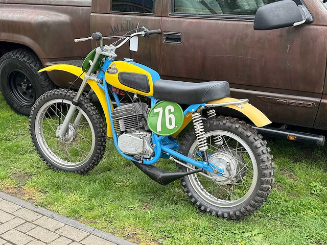 1971 monark mx125cc crossmotor - afbeelding 6 van  12