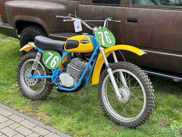1971 monark mx125cc crossmotor - afbeelding 7 van  12