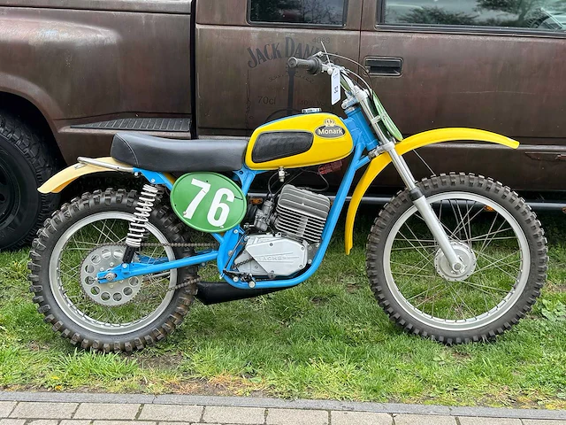 1971 monark mx125cc crossmotor - afbeelding 8 van  12
